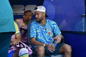 已伤缺1个月！巴媒：巴西足协已经不再期待内马尔在小组赛复出配图