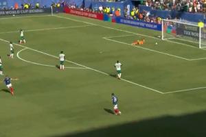 独占法国队史射手王!姆巴佩世界波破门,法国3-1领先!配图